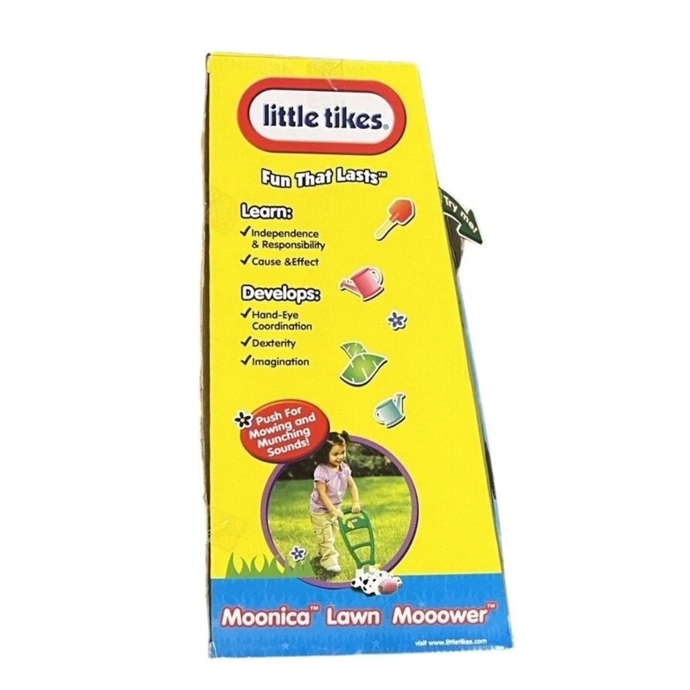 Moo Moo Moower Moonica Lawnmower Little Tikes Cow New
